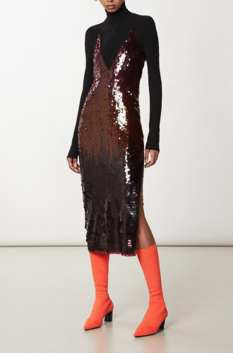 Przejdź do produktu Sukienka Patrizia Pepe Sequins Degrade